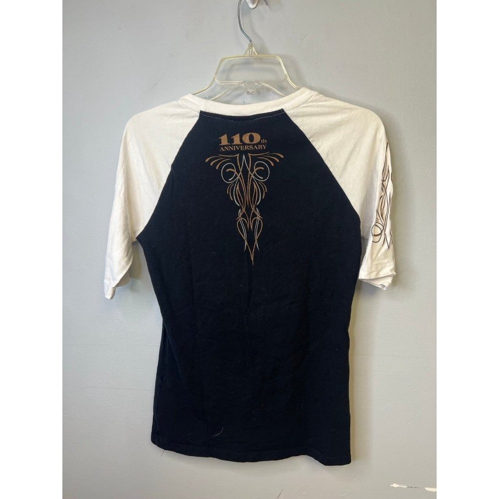Womens 110th Anniversary Harley Davidson Shirt - Medium - Picture 5 of 5